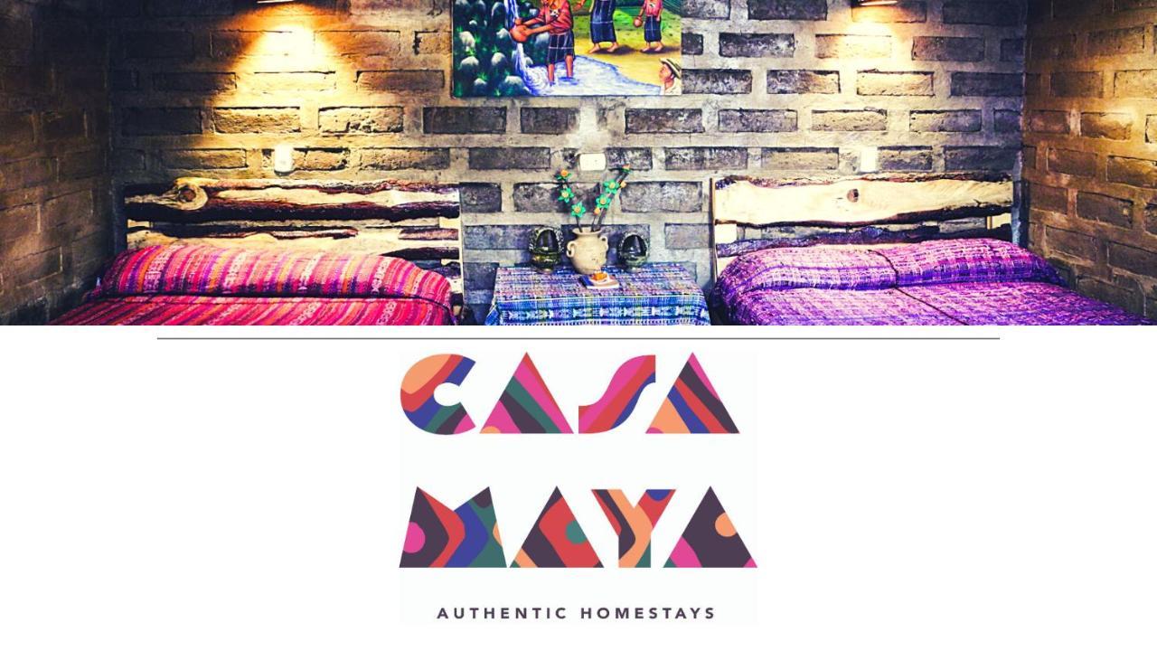 Casa Maya, Authentic Homestay Сан Хуан Ла Лагуна Екстериор снимка